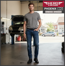 Lade das Bild in den Galerie-Viewer, HERO PHOENIX | Blue Stone | Big Stretch | Jeans Hose | Straight Cut | HERREN