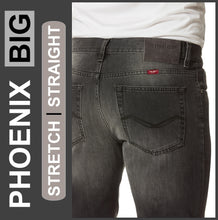 Lade das Bild in den Galerie-Viewer, HERO PHOENIX | Darkgrey Wash | Big Stretch | Jeans Hose | Straight Cut | HERREN