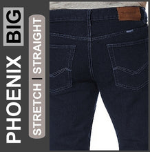 Lade das Bild in den Galerie-Viewer, HERO PHOENIX | Deep Blue Used | Big Stretch | Jeans Hose | Straight Cut | HERREN