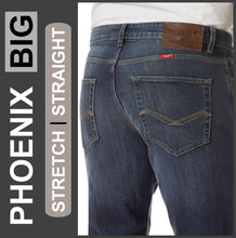 Lade das Bild in den Galerie-Viewer, HERO PHOENIX | Indigo Wash | Big Stretch | Jeans Hose | Straight Cut | HERREN