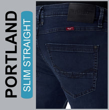 Lade das Bild in den Galerie-Viewer, HERO PORTLAND | Darkblue Tint | Stretch Jeans Hose | Slim Straight Fit | HERREN