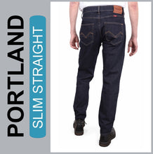 Lade das Bild in den Galerie-Viewer, HERO PORTLAND | Rinse | Stretch Jeans Hose | Slim Straight Fit | HERREN