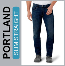 Lade das Bild in den Galerie-Viewer, HERO PORTLAND | Urban Blue | Stretch Jeans Hose | Slim Straight Fit | HERREN