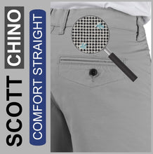 Lade das Bild in den Galerie-Viewer, Stooker SCOTT CHINO | Herren | Minimal Aop | COMFORT STRAIGHT FIT | Bermuda-Hose | Rückansicht Gesäß Muster