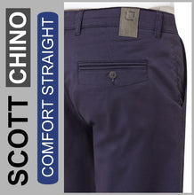 Lade das Bild in den Galerie-Viewer, Stooker SCOTT CHINO | Herren | navy | COMFORT STRAIGHT FIT | Bermuda-Hose | Rückansicht Gesäß