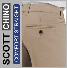 Lade das Bild in den Galerie-Viewer, Stooker SCOTT CHINO | Herren | Sand | COMFORT STRAIGHT FIT | Bermuda-Hose