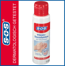 Lade das Bild in den Galerie-Viewer, SOS® | Desinfektion | Haut | Hände | 100 ml