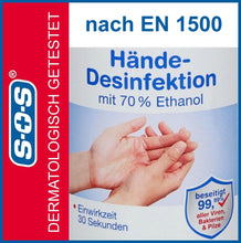 Lade das Bild in den Galerie-Viewer, SOS® | Desinfektion | Haut | Hände | 100 ml