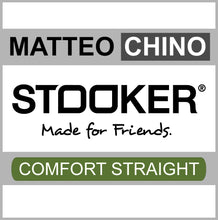 Lade das Bild in den Galerie-Viewer, Stooker Matteo CHINO | olivine | COMFORT STRAIGHT | Twill-Chin-Hose | HERREN