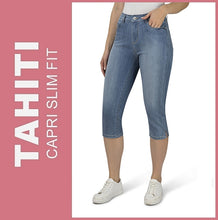 Lade das Bild in den Galerie-Viewer, STOOKER TAHITI | Light Blue | 7/8 Capri Stretch Jeans | Slim Fit | DAMEN