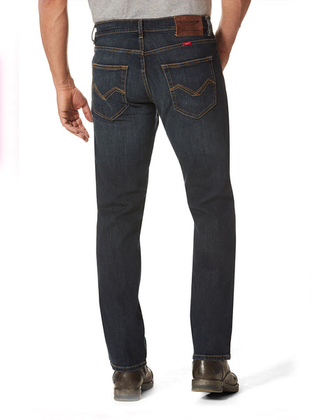 Jeans Regular Straight Stretch DENVER - antic blue