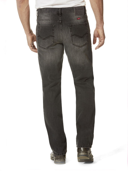 Jeans Regular Straight Stretch DENVER - darkgrey wash
