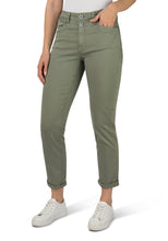 Lade das Bild in den Galerie-Viewer, STOOKER DAVOS DAMEN JEANS HOSE - BOYFRIEND SLIM FIT - Green tea
