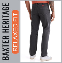 Lade das Bild in den Galerie-Viewer, HERO BAXTER Heritag | Anthra Wash | Stretch Denim | Relaxed Fit | Jeans Hose | HERREN
