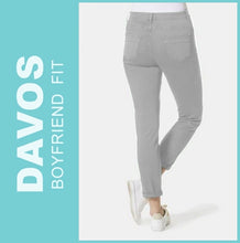 Lade das Bild in den Galerie-Viewer, STOOKER DAVOS | Grey Minimal Aop | Stretch Jeans | Boyfriend Slim Fit | DAMEN | NEU!
