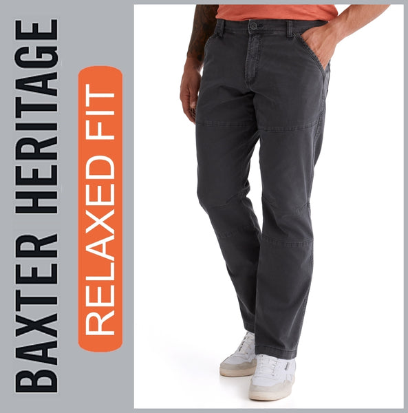 HERO BAXTER Heritag | Anthra Wash | Stretch Denim | Relaxed Fit | Jeans Hose | HERREN