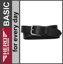 Lade das Bild in den Galerie-Viewer, HERO BASIC | Gürtel | Leder | Premium | Black | Herren
