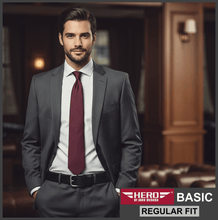 Lade das Bild in den Galerie-Viewer, HERO BASIC | Gürtel | Leder | Premium | Black | Herren
