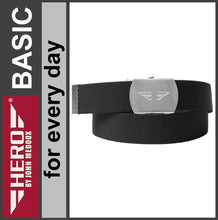 Lade das Bild in den Galerie-Viewer, HERO BASIC | Gürtel | Belt PU | Black | Herren
