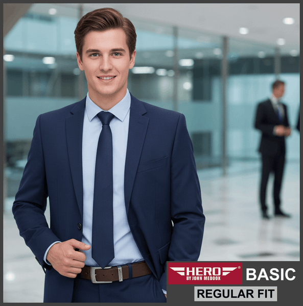 HERO BASIC | Gürtel | Leder | Premium | Dark Brown | Herren