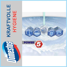 Lade das Bild in den Galerie-Viewer, DOMESTOS | Power 5 | WC-Spender | Limette | 3 x 55 Gramm
