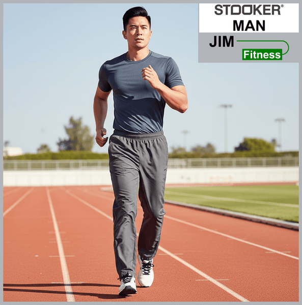 STOOKER JIM | Anthrazit | Fitness | Sport | Freizeit | Outdoor | HERREN
