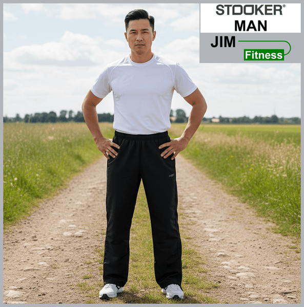 STOOKER JIM | Black | Fitness | Sport | Freizeit | Outdoor | HERREN