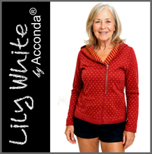 Lade das Bild in den Galerie-Viewer, LILY WHITE by Acconda | Orange | Feinstrickjacke | DAMEN
