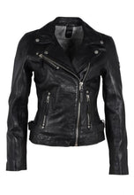 Lade das Bild in den Galerie-Viewer, Gipsy Damen Lederjacke Bikerjacke Jacket PGG W14 LEGV (PERFECTO) - Black
