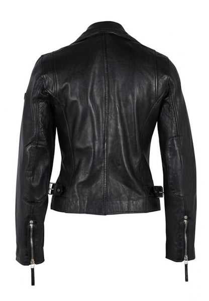 Gipsy Damen Lederjacke Bikerjacke Jacket PGG W14 LEGV (PERFECTO) - Black