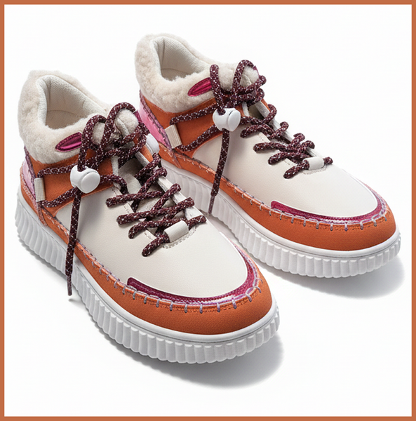 PLATEAU-SNEAKER | ORANGE | DAMEN