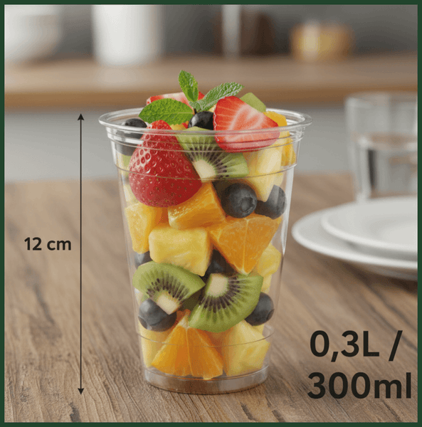 PACKEO | SMOOTHIE-BECHER | PREMIUM | 300 ml | ab 100 Stück