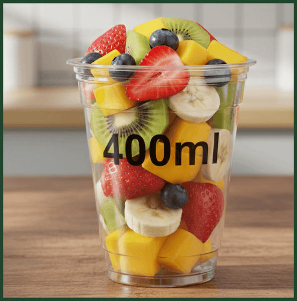 PACKEO | SMOOTHIE-BECHER | PREMIUM | 400 ml | ab 100 Stück