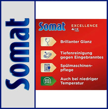 Lade das Bild in den Galerie-Viewer, SOMAT | Excellence | Spülmaschine | 4 in 1 | 47 Caps
