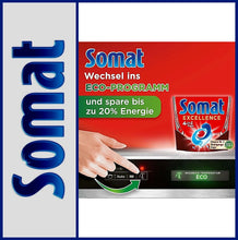 Lade das Bild in den Galerie-Viewer, SOMAT | Excellence | Spülmaschine | 4 in 1 | 47 Caps
