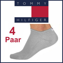 Lade das Bild in den Galerie-Viewer, TOMMY HILFIGER® SOCKEN | Sneakersocken | Freizeit | Business | Grau | Herren
