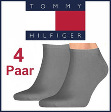 Lade das Bild in den Galerie-Viewer, TOMMY HILFIGER® SOCKEN | Knöchelsocken | Freizeit | Business | Grau | Damen
