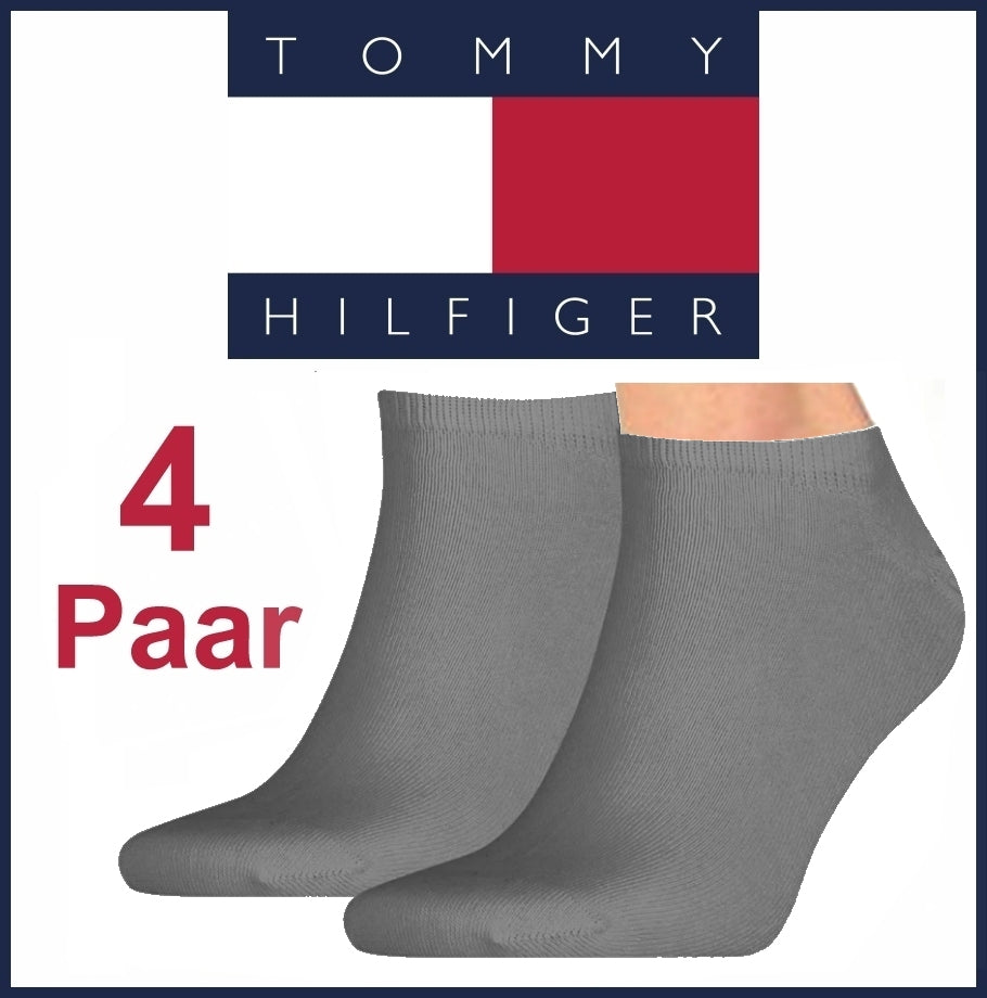 TOMMY HILFIGER® SOCKEN | Knöchelsocken | Freizeit | Business | Grau | Damen