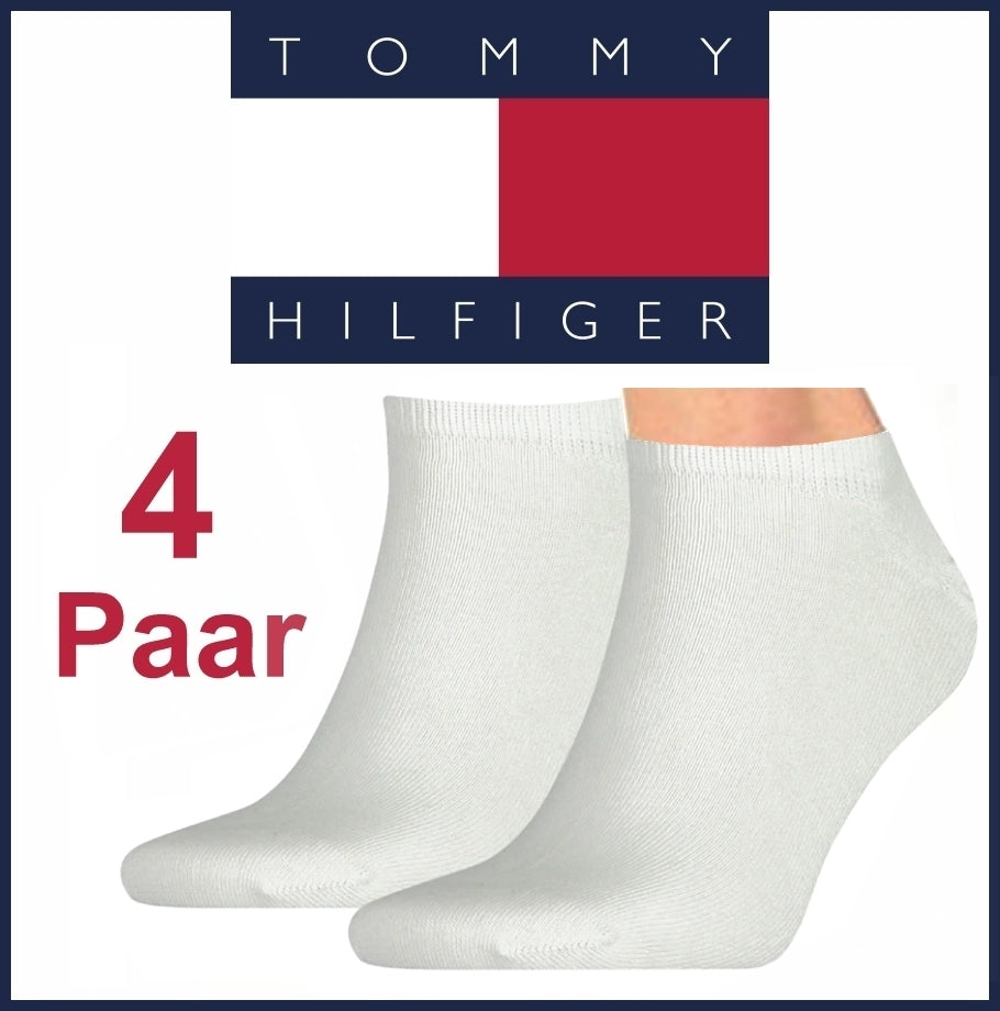 TOMMY HILFIGER® SOCKEN | Knöchelsocken | Freizeit | Business | Weiss | Damen