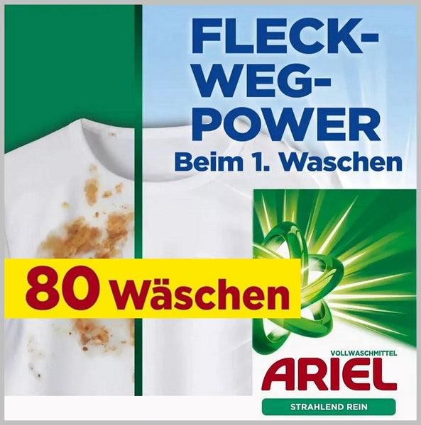 ARIEL | Regular | Waschpulver | 80 WL | 5200 Gramm