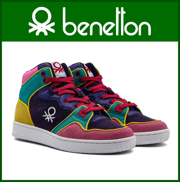 BENETTON | Ankle-Sneaker | ROD CORDUROY MX | Violet Jellyfish | DAMEN