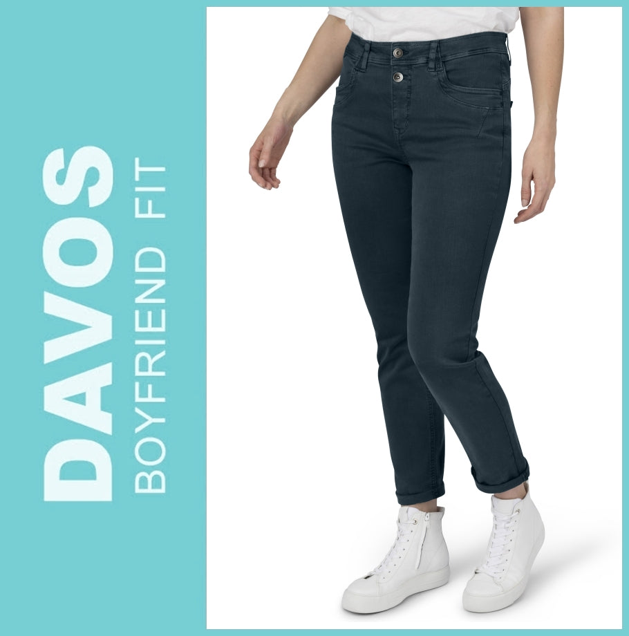 STOOKER DAVOS | Green Hunter | Stretch Jeans | Boyfriend Slim Fit | DAMEN | NEU!
