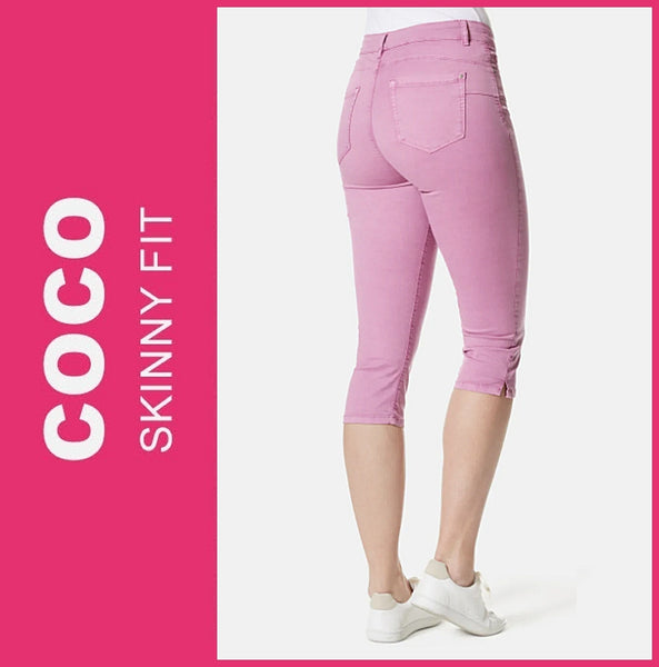 STOOKER COCO | Mulberry | 3/4 Capri Stretch Jeans | Skinny Fit | DAMEN