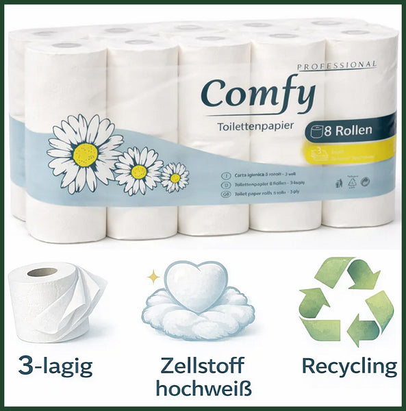 PACKEO | TOILETTENPAPIER | 64 Rollen