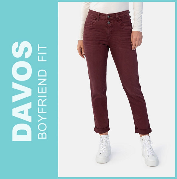 STOOKER DAVOS | Port Wash | Stretch Jeans | Boyfriend Slim Fit | DAMEN