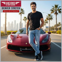 Lade das Bild in den Galerie-Viewer, HERO DENVER | Lightbluestone | Stretch Denim | Straight Fit | Jeans Hose | HERREN
