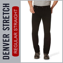 Lade das Bild in den Galerie-Viewer, HERO DENVER / STRETCH / black / 5- POCKET / STRAIGHT FIT / HERREN JEANS HOSE
