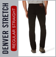 Lade das Bild in den Galerie-Viewer, HERO DENVER / STRETCH / black / 5- POCKET / STRAIGHT FIT / HERREN JEANS HOSE
