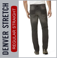 Lade das Bild in den Galerie-Viewer, HERO DENVER | Darkgrey Wash | Stretch Denim | Straight Fit | Jeans Hose | HERREN
