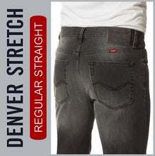 Lade das Bild in den Galerie-Viewer, HERO DENVER / STRETCH / darkgrey wash / 5- POCKET / STRAIGHT FIT / HERREN JEANS HOSE
